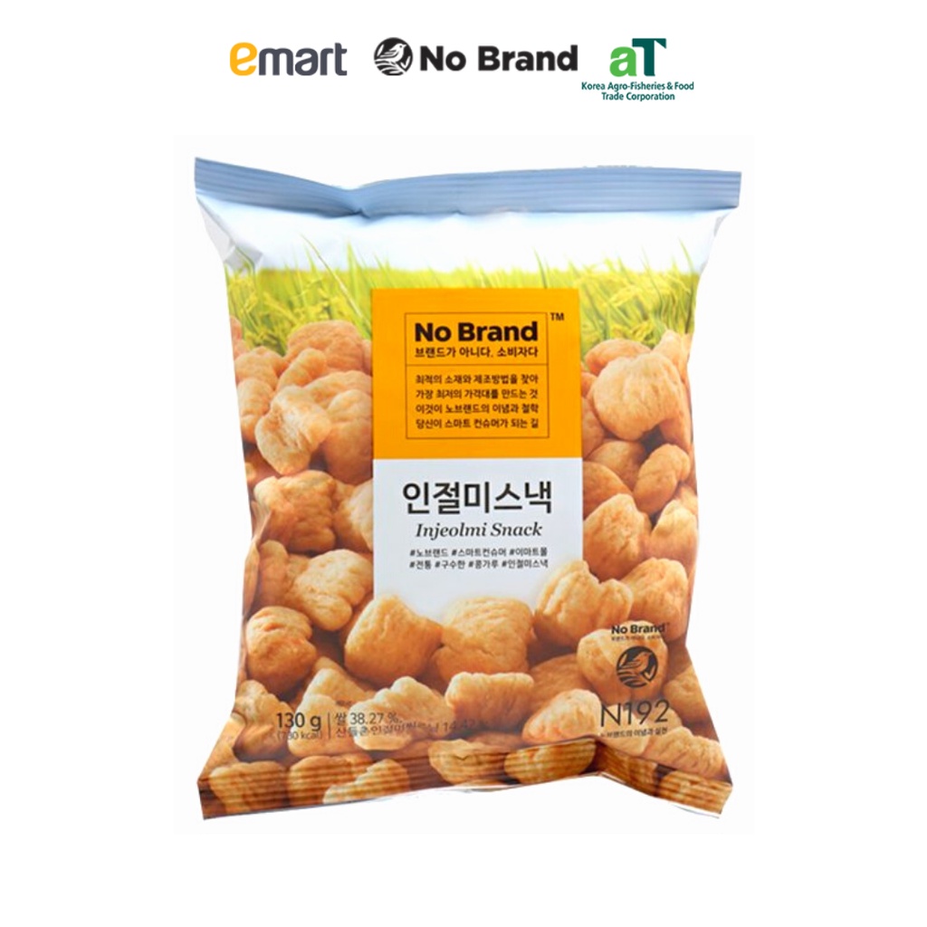 Snack Gạo Viên Injeolmi No Brand 130g - Emart VN
