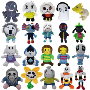 Undertale Sans Sang Trọng Búp Bê Hướng Dương Chara Asriel Lancer Đồ Chơi Nhồi Bông Kid Giáng Sinh