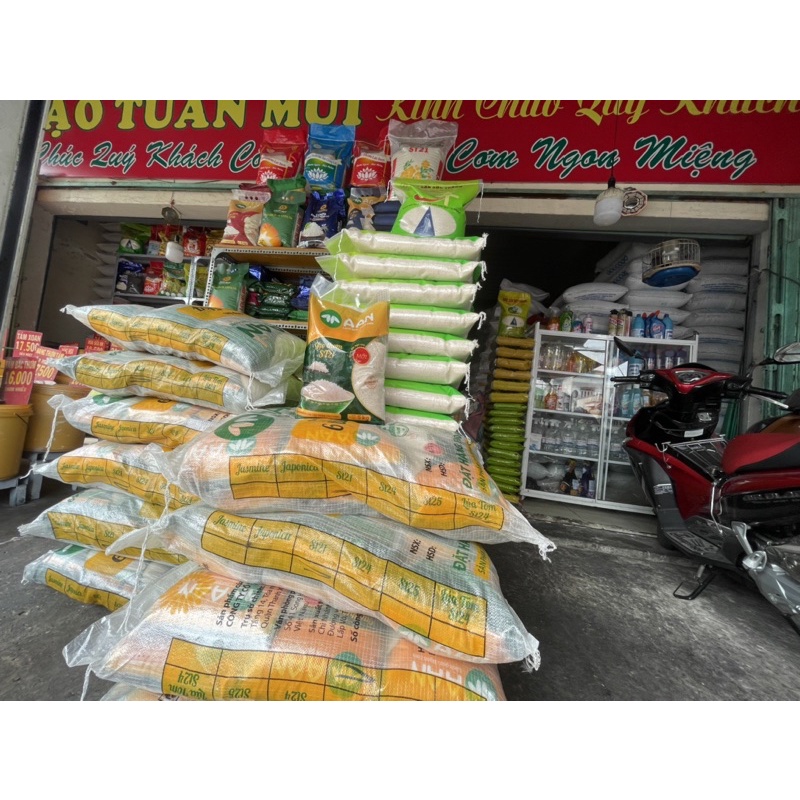 Gạo Hương Lài Loại 1 (Dẻo Mềm ,Thơm Cơm ,Túi 5KÝ )
