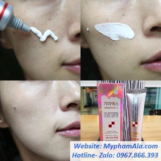 Kem Hỗ Trợ Giảm Thâm Nám Và Tàn Nhang Melasma-X 3D Whitening Clinic Cream