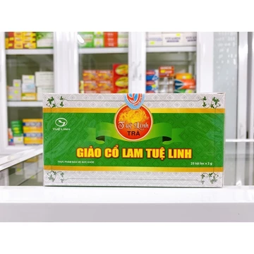 ✅[Chính hãng] Trà Giảo Cổ Lam Tuệ Linh hỗ trợ giảm mỡ máu, đường huyết và giảm nguy cơ xơ vữa động mạch (Hộp 25 gói)