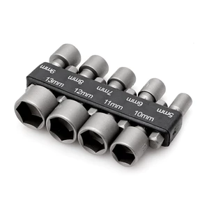 Bộ 9 đầu mũi khoan lục giác 5-13mm 1/4"
