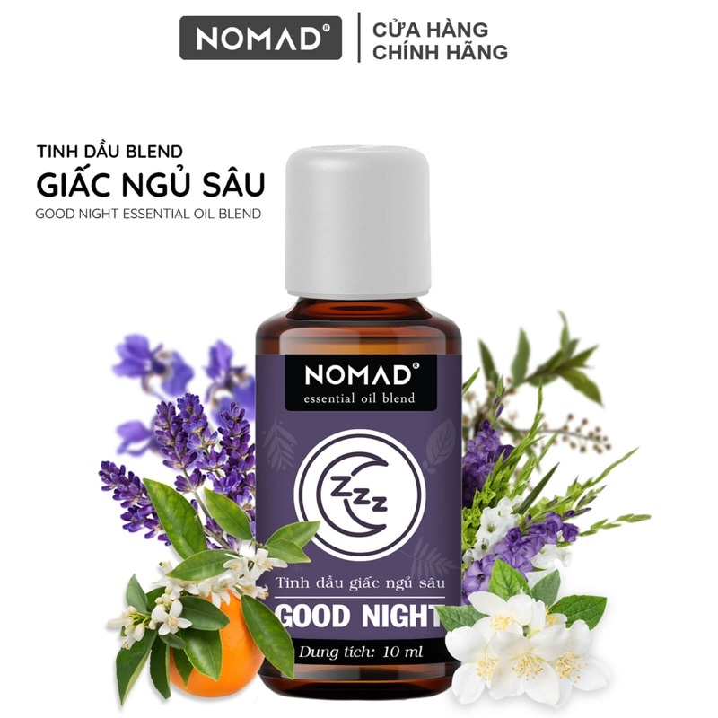 Ảnh Tinh dầu Ngủ Ngon Thư Giãn Nomad Essential Oils Blend Good Night 10/100ml 2