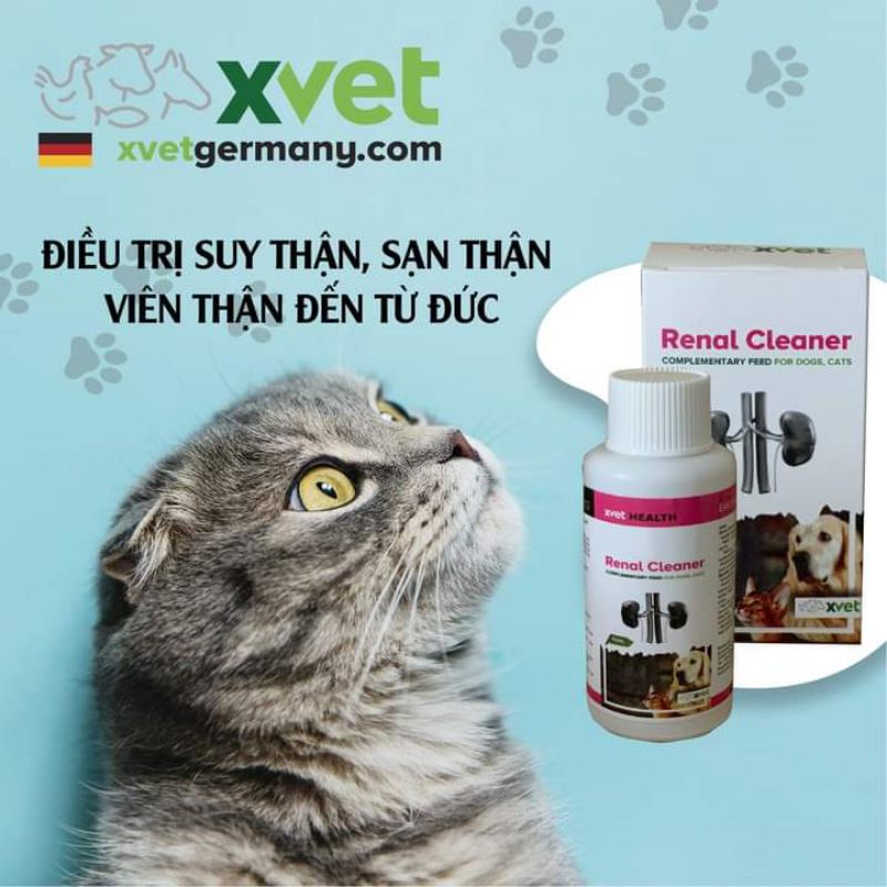 Renal Cleaner sản phẩm hỗ trợ chức năng thận cho chó mèo | Shopee Việt Nam