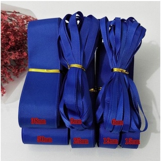 Ruy băng gân vải trơn 4cm lẻ 3 mét làm nơ, gói quà, làm phụ kiện handmade Pinky Shop