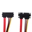 MOON 15 + 7 Pin 22Pin Cáp nối dài nguồn dữ liệu 11 81in Nam sang Nữ