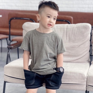 Quần Jean short đùi Batala Kids chất mềm mại cho bé trai từ 12-25kg