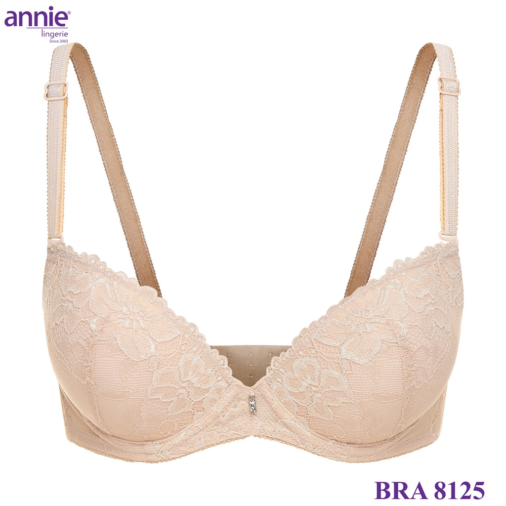 Bộ đồ lót Nữ Annie 8125 Đồng Bộ Chất Liệu Cao Cấp, Thấm Hút, Thoáng Khí Và Đàn Hồi Cực Tốt