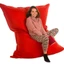Ghế sofa lười Ghế lười hạt xốp Ghế thư giãn 3II HOME hình chữ nhật đa năng vải trượt nước chống thấm