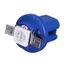 YRBWD 10 Bóng Đèn Nội Thất Ô Tô Màu Xanh T5 B8.5D Dash Gauge Auto