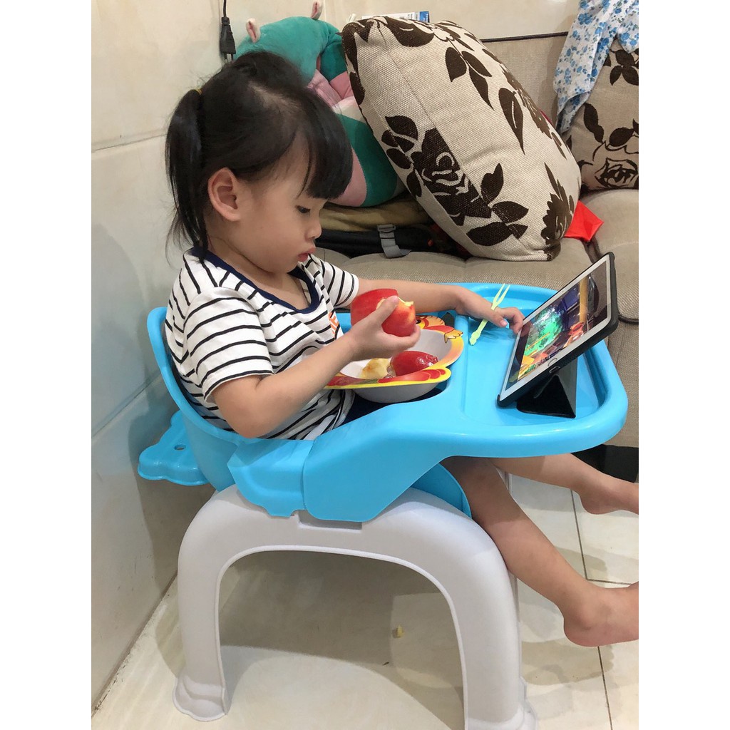 3 in 1 Ghế ăn dặm đa năng  Dùng làm ghế gội đầu  Ghế cho bé ngồi tập tô rất tiện dụng hàng Việt Nhật