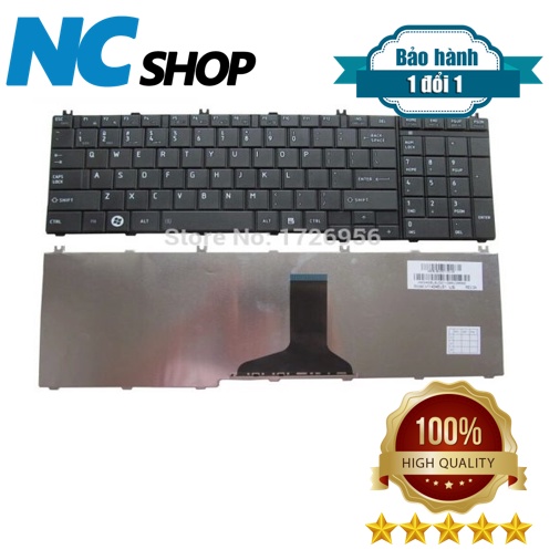 Bàn phím laptop Toshiba Satellite C650 C655 C660 C665 C670 C675 L650 ...