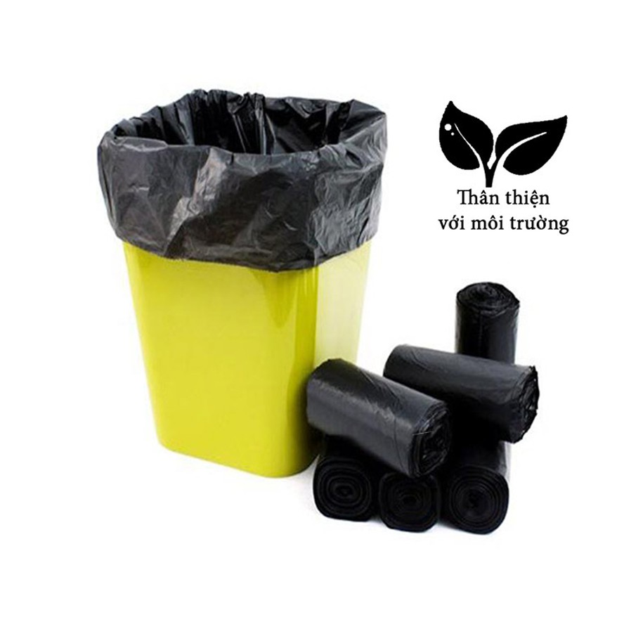 Túi Đựng Rác Tự Hủy Sinh Học Size Lớn Bịch 3 Cuộn Màu Đen Văn Phòng 55* ...