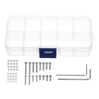 50pcs M2.5 Universal Turntable Headshell Cartridge Mounting Kit