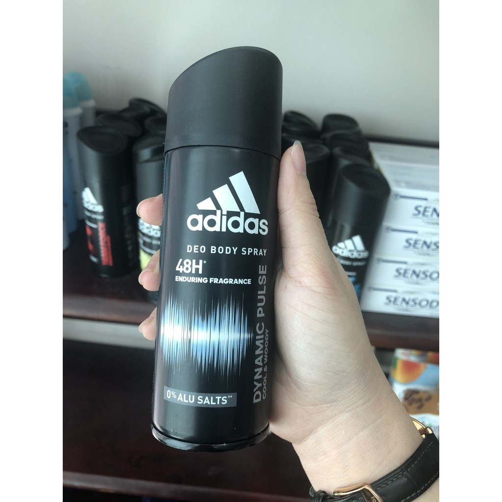 XỊT KHỬ MÙI TOÀN THÂN NAM ADIDAS DEO BODY SPRAY 48H 150ML DYNAMIC