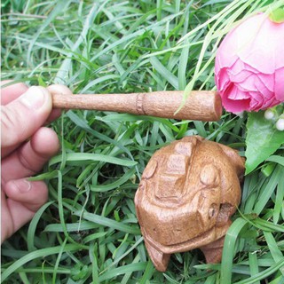 Khắc Croaking Gỗ Gõ Âm Thanh Gỗ Ếch Âm Khối Đồ Chơi