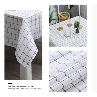 Khăn trải bàn caro chống thấm nước phong cách hàn quốc Yến Nhi Shop