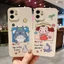 Ốp lưng iphone Totoro cạnh vuông bảo vệ camera dánh cho ip 11 7plus ip6 11promax 12 12pro max 13promax e85