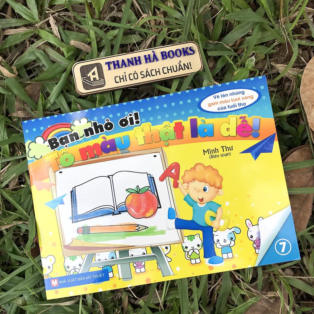 Ảnh Sách - Bạn nhỏ ơi! Tô Màu Thật Là Dễ! - Tập 7 (2-5 tuổi) 1