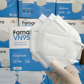 COMBO 5 HỘP 50  CHIẾC  Khẩu trang N95 không van chính hãng,công nghệ nhật bản