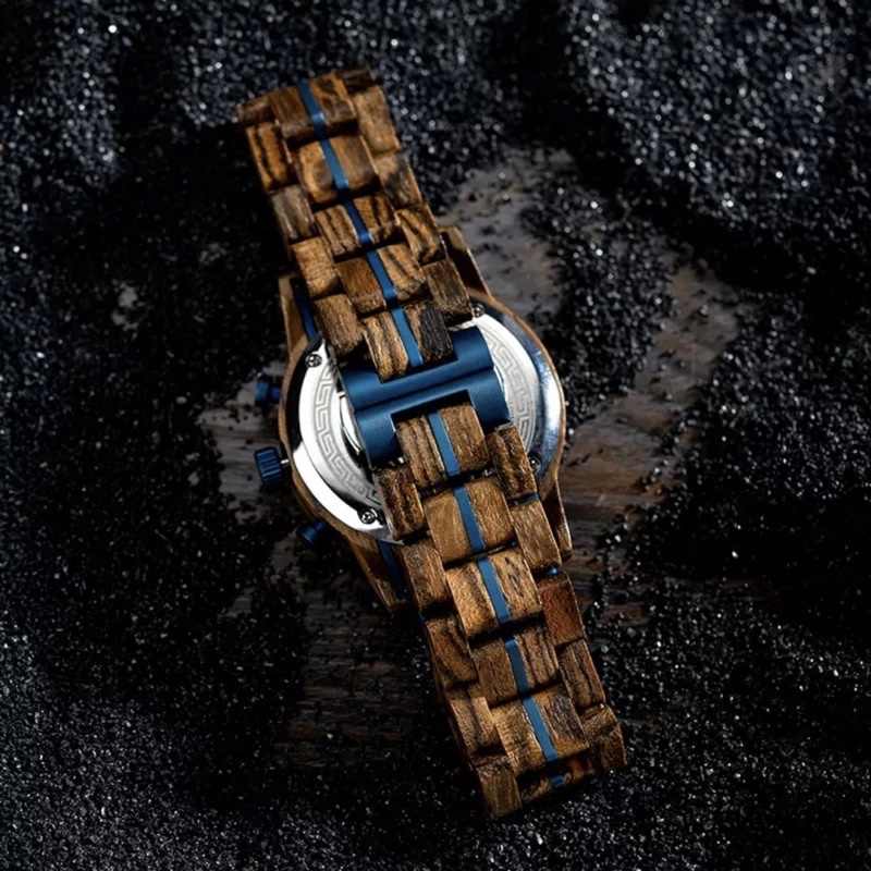 Đồng hồ đeo tay nam vỏ gỗ WoodWatch GT116