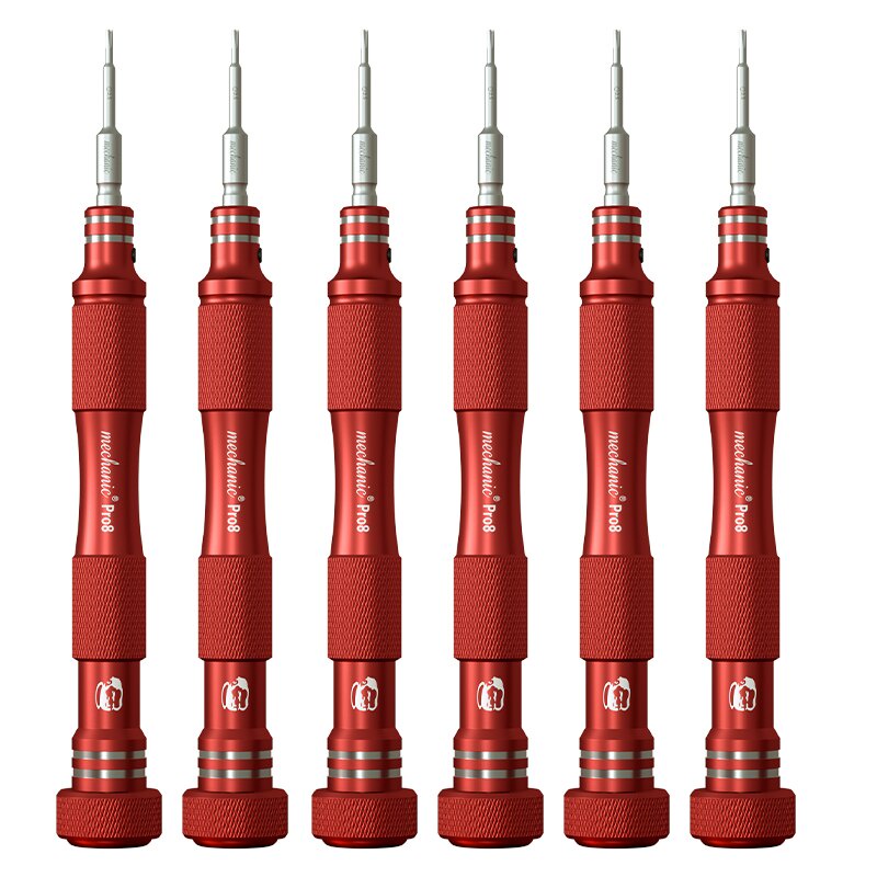 Mechanic max8 (pro8) non-slip screwdriver 2.5 1.2 1.5 phillips t2 hex 0.8 torx 0.6 y-type cho điện thoại di động công cụ tháo rời máy ảnh
