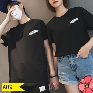 Áo đôi nam nữ, áo phông đôi phong cách hàn quốc đáng yêu-PINK