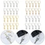 SMILE 10 Chiếc Túi Dây Đeo Khóa Chia Vòng DIY Móc Khóa Trang Sức Làm Cổ Carabiner Snap