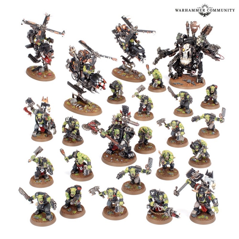 Warhammer Combat Patrol: Orks - 10th Edition, Model 73-50, Multi-colored Plastic Figurines main image 0
