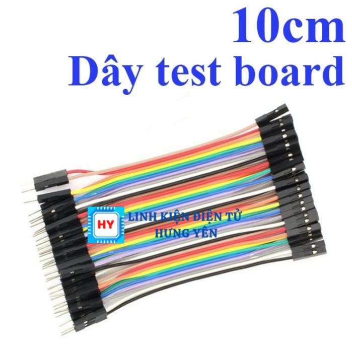 10 Dây Bus 2.54 ( Dây Cắm test board ) 10cm - 20cm Dây Bẹ 10cm - 20cm ...