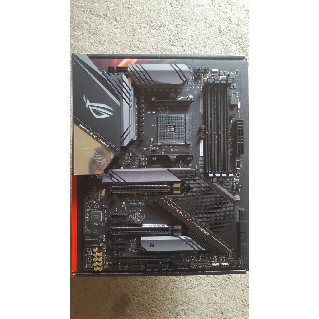 Mainboard AMD ASUS ROG STRIX X570-F GAMING new fullbox | Shopee Việt Nam