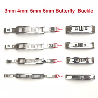 Khóa Bướm Cài Đôi Cho Đồng Hồ Đeo Tay 3/4/5/6mm