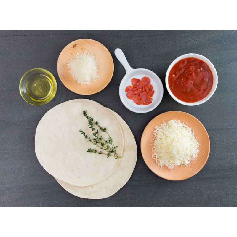 Đế bánh pizza đã nướng qua( nhiều size)