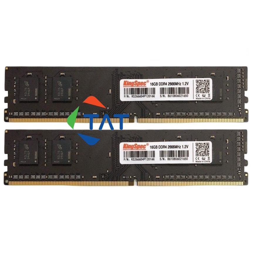 Ram Kingspec 16GB (1x16) DDR4 2666MHz Dùng Cho PC Desktop | Shopee