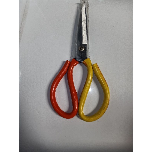 Kéo inox tay đỏ vàng | Shopee Việt Nam
