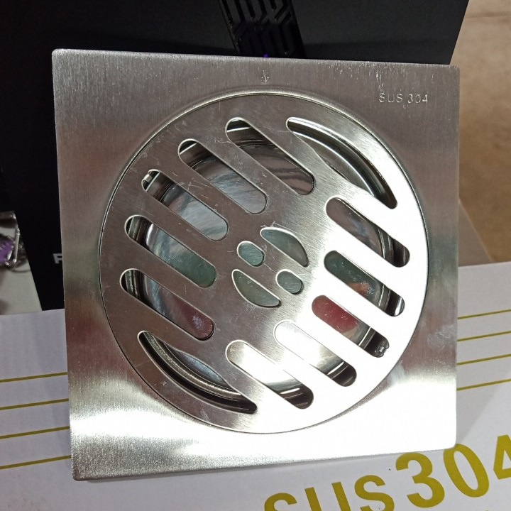 Hố Ga Lọc Rác INOX 304 15cm * 15cm, Phễu Thoát Sàn Lược Rác Chống hôi ...