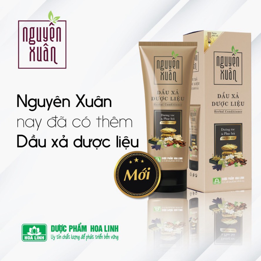 Ảnh Dầu xả dược liệu Nguyên Xuân (150ml) giúp dưỡng tóc, giảm rụng tóc và phục hồi chuyên sâu - GlobalPharma 4