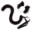 OXXGGKAO Anime Cosplay Đạo Cụ Mèo Tai Và Đuôi Bộ Sang Trọng Lông Thú Tai Hairhoop Carnival Trang Phục Tiệc Lạ Mắt Đầm