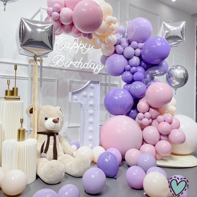 Bóng bay tròn size đại 18-24 inch các màu trang trí sinh nhật cưới hỏi sự kiện  - Kem Shop K177