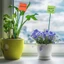 CATIYAHA 10 / 30 Chiếc Tre Dính Vườn Nóng Trellis Chảy Sắp Xếp Cây Xanh Hỗ Trợ