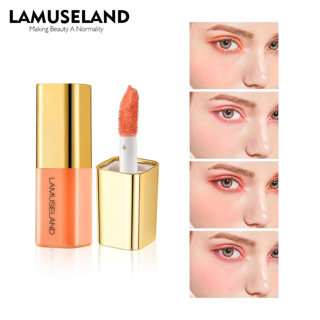 Ảnh Má Hồng Dạng Lỏng Lamuseland 4 Màu Tùy Chọn Mã 3.5g LA2008 3
