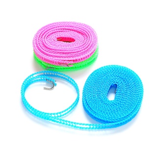 COMBO 2 Cuộn Dây Phơi Đồ, Phơi Quần Áo DÀI 5 MÉT - Sợi Cước Bện Siêu Chắc, Có Nhiều Lỗ Móc Chống Bay, Trượt vrg1117