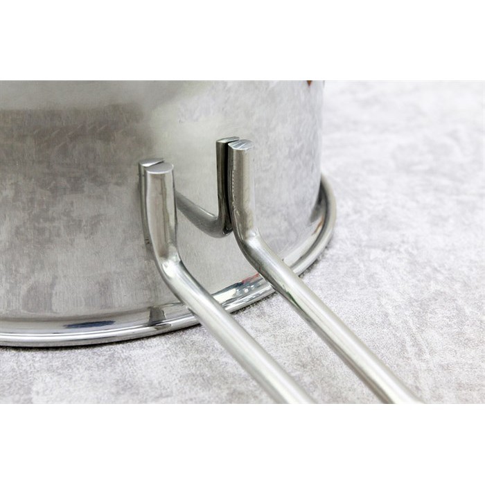 Ảnh Quánh 3 đáy inox 430 Fivestar Standard nắp kính bếp từ FSQ16001 (16cm) 3