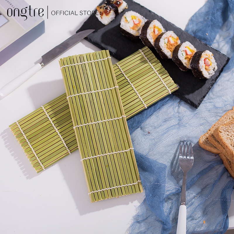 Ảnh Mành Tre làm Cơm cuộn (Kimbap) Hàn Quốc, 24x24cm | ongtre® (Vietnam) 1
