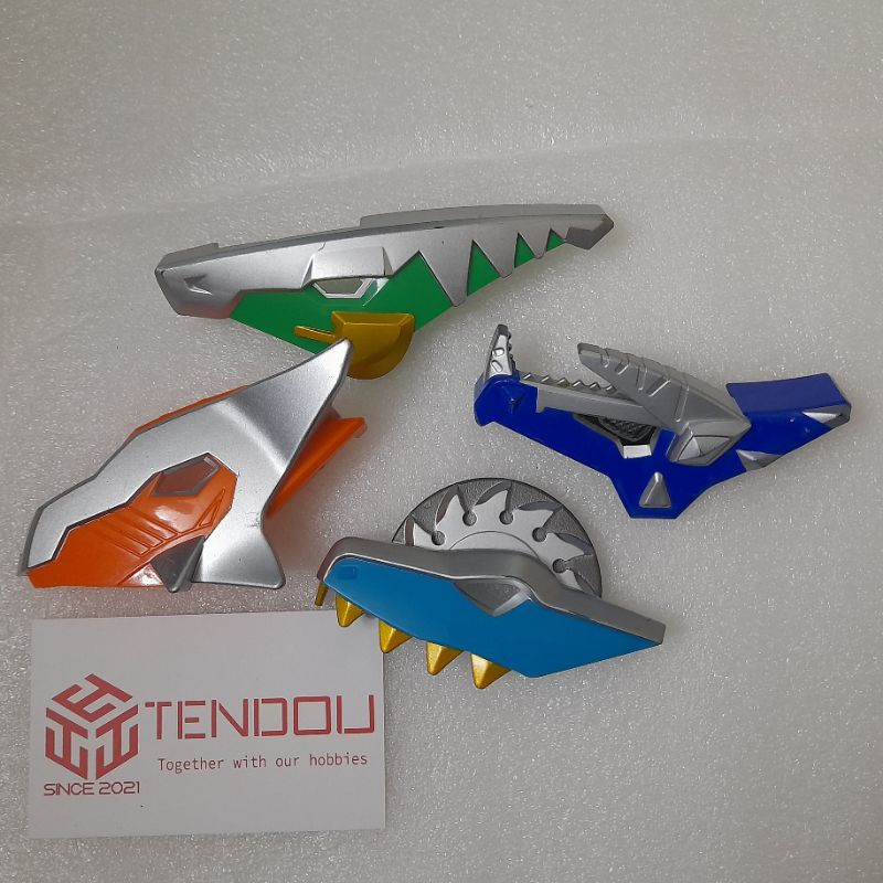 Bandai Bakuryu Sentai Abaranger Dino Breath - Figurine Megazord édition Commémorative - Vintage 2003 - Occasion Très Bon état