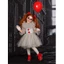 Bộ váy chú hề lưới bắt mắt cho trang phục Halloween cho trẻ em