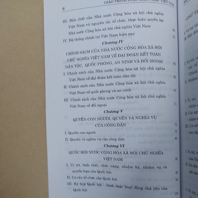 Sách - Giáo trình Luật Hiến pháp Việt Nam