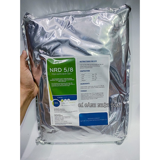 INVE NRD 3/5 Cám Dinh Dưỡng Cao Cấp Cho Cá Thái Lan (500gram)