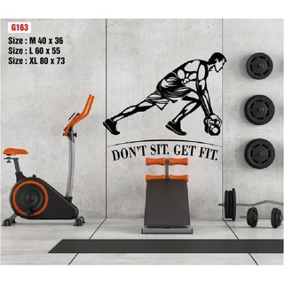 Decal dán tạo động lực cho khách hàng trong phòng Gym tăng doanh thu P11