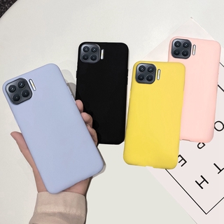 Ốp điện thoại Silicon màu trơn đơn giản thời trang cho Oppo A73 A93 2020 A73 A93 Cph2121